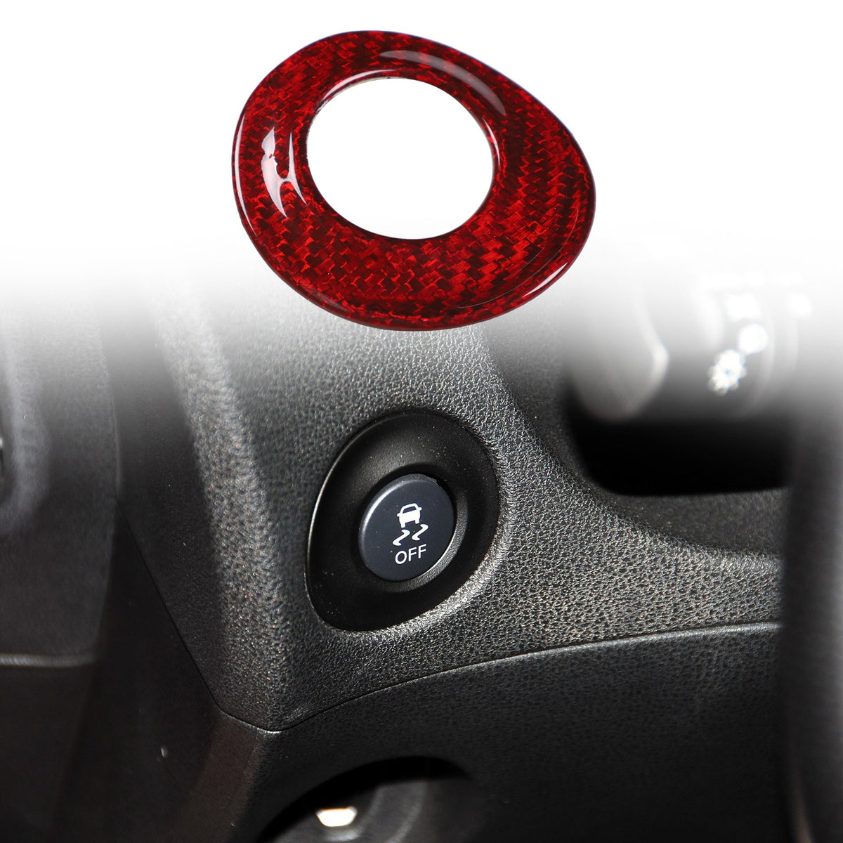 Red Real Carbon Fiber Interior Center Console Trim For Nissan Z 400Z RZ34 2023+ 87