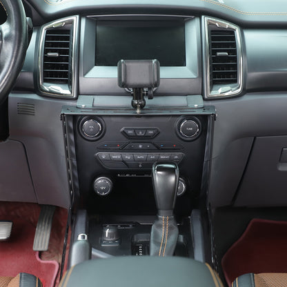 Gear Shift Extension Platform Phone Holder Bracket Clip For Ford Ranger 2015-22 6
