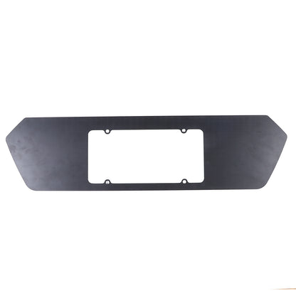 Glossy Black Aluminum Rear License Plate Frame Trim For Corvette C8 2020-25 US 13