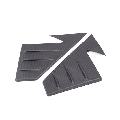 Matte Real Carbon Fiber Window Triangle A-Pillar Cover For LR Defender 2020-24 14