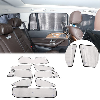 Car Full Window Sunshade Cover Shades Sun Visor For Benz GLS X167 20-24 US 3