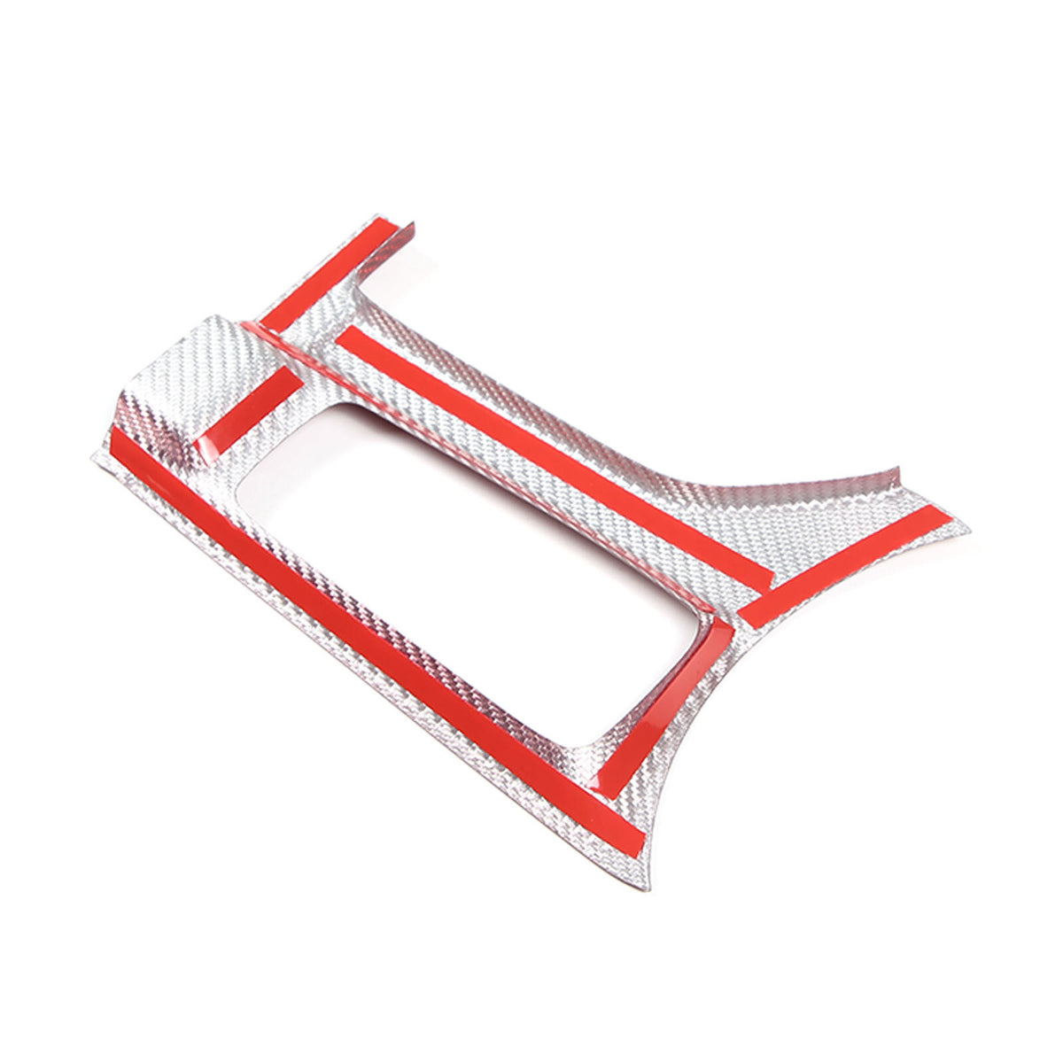 Red Real Carbon fiber Center Multimedia Panel Cover Trim For Mazda MX-5 2016-23 13