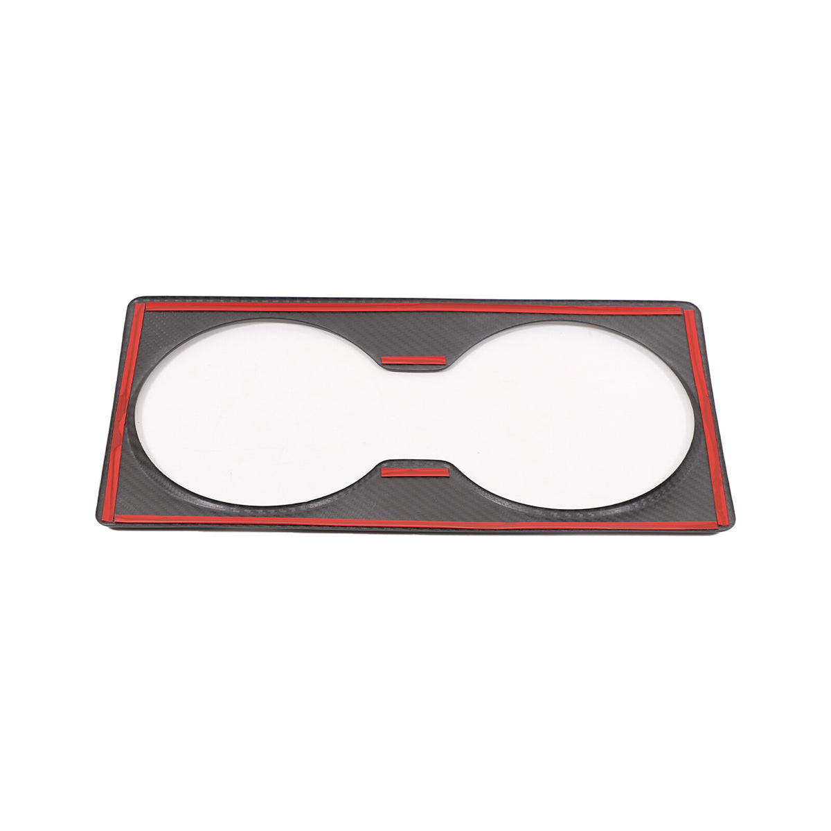 Real Carbon Fiber Rear Seat Audio Speaker Panel Trim For Nissan GTR R35 2008-16 4