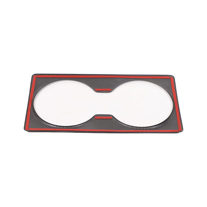 Real Carbon Fiber Rear Seat Audio Speaker Panel Trim For Nissan GTR R35 2008-16 4