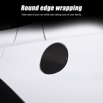 Replacement Real Carbon Fiber Fuel Tank Cap Cover For Corvette C8 2020+ 10