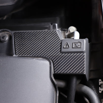 Real Dry Carbon Fiber Intake Manifold Cover Engine Set For Corvette C6 2005-13 19