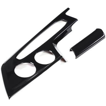 Glossy Piano Black Center Console Gear Shift Panel Trim For Corvette C8 2026+ US 10