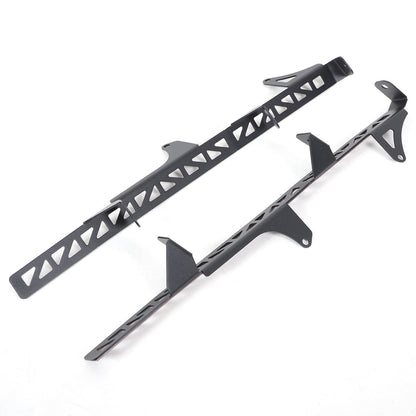 Carbon Steel A-Pillar LED Light Bar Mount Bracket For Hummer H2 2003-2009 20