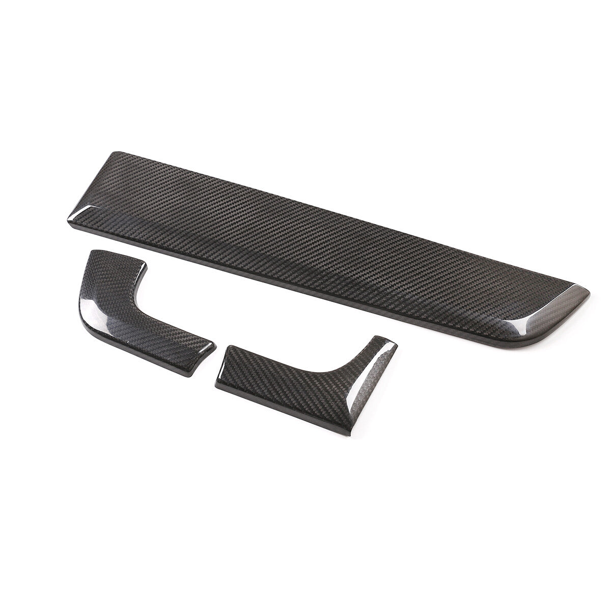 Real Carbon Fiber Center Dashboard Trim For Porsche Panamera 971 2017-2023 US 8