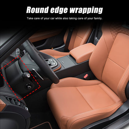 Forged Carbon fiber Steering Wheel Base Trim Cover For Jaguar F-TYPE 2013-2024 7