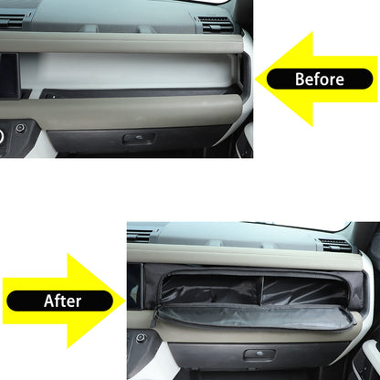 Passenger Side Dashboard Storage Bag Tray For Land Rover Defender L663 2020+ 7