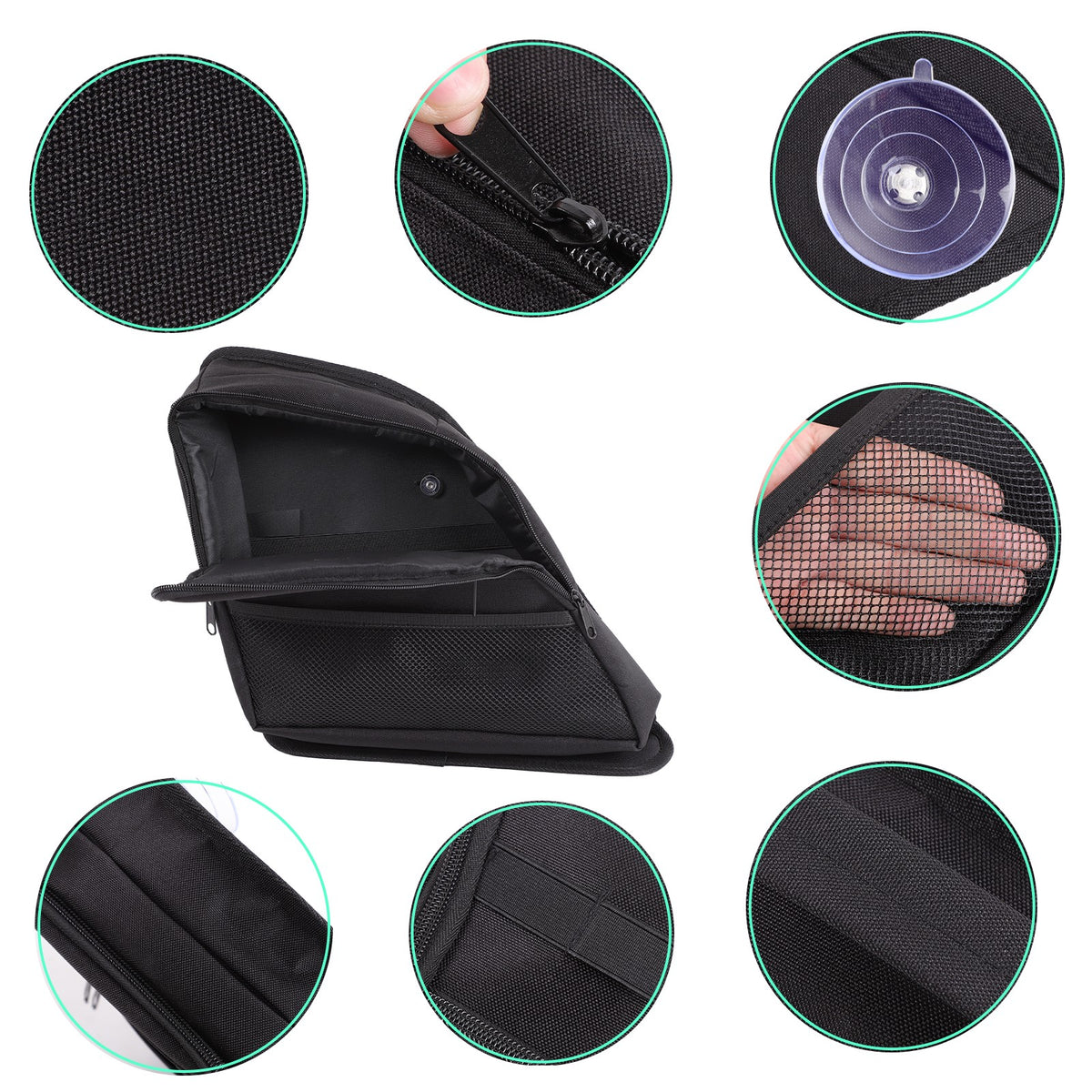 Rear Trunk Left & Right Side Window Storage Bag For Toyota RAV4 XA60 2026+ 17