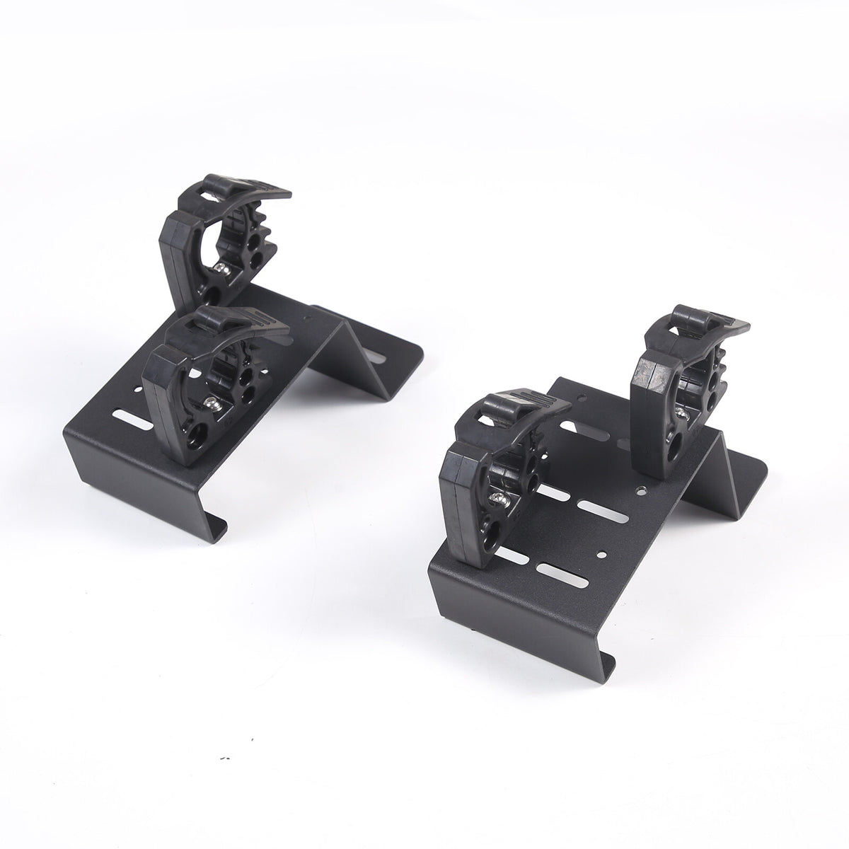 Black Steel Cargo Box Side Rail Tool Mounting Bracket For Ford Maverick 2022 8