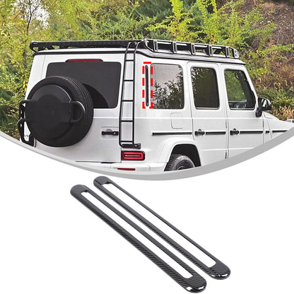 Carbon Fiber ABS Exterior Front Bumper Door Trim For Benz G-Class W465 2025+ 49