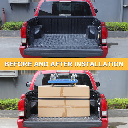 Retractable Truck Bed Tie-Down Ratchet Straps For Toyota Tacoma/Tundra US 6