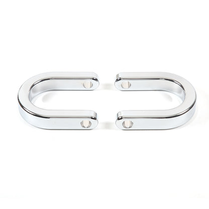 2PCS Silver Car Tow Hook Track Racing Trailer Ring For Hummer H2 2003-2009 US 11