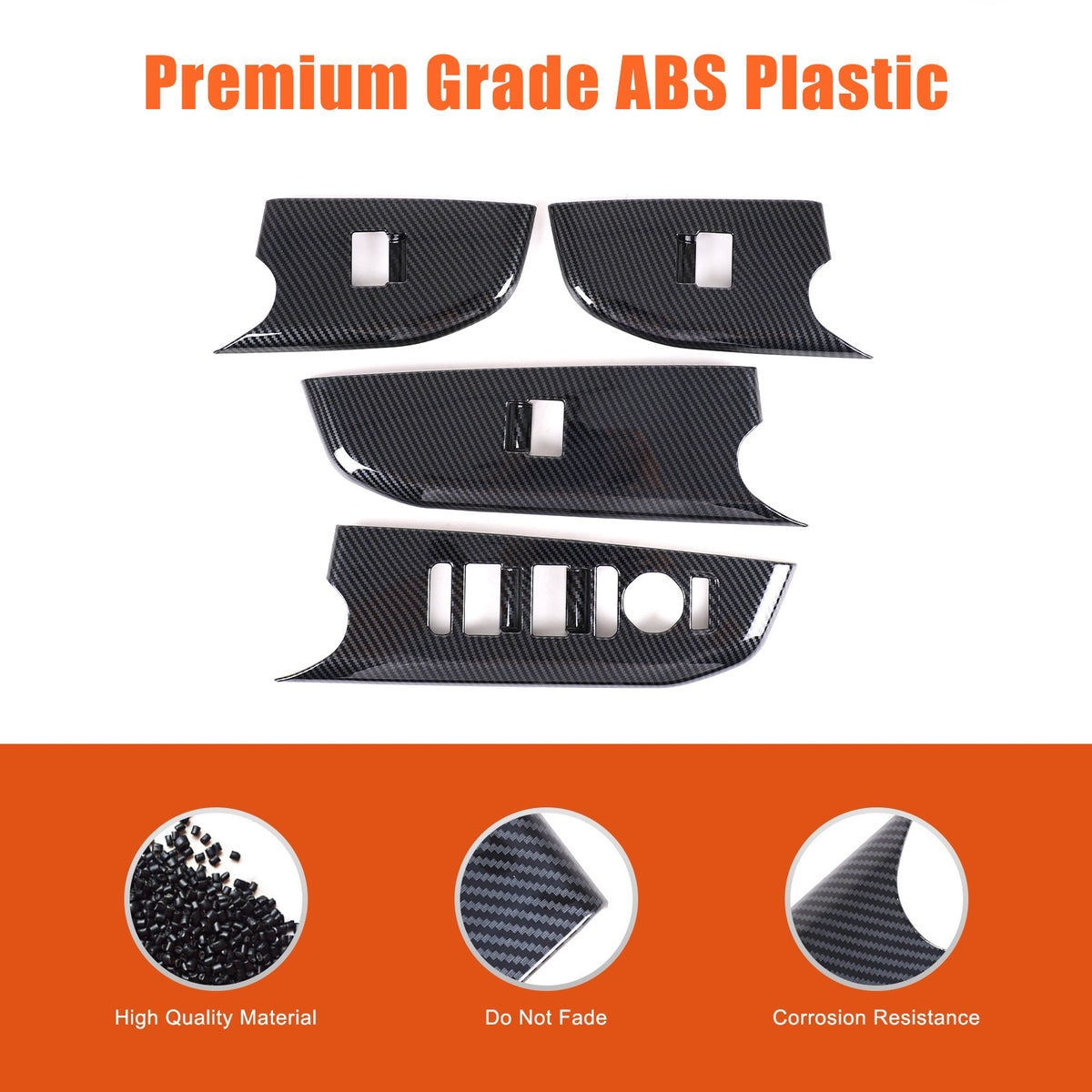ABS Carbon fiber Interior Cover Trim Decor Accessories For Kia K4 2025+ 39