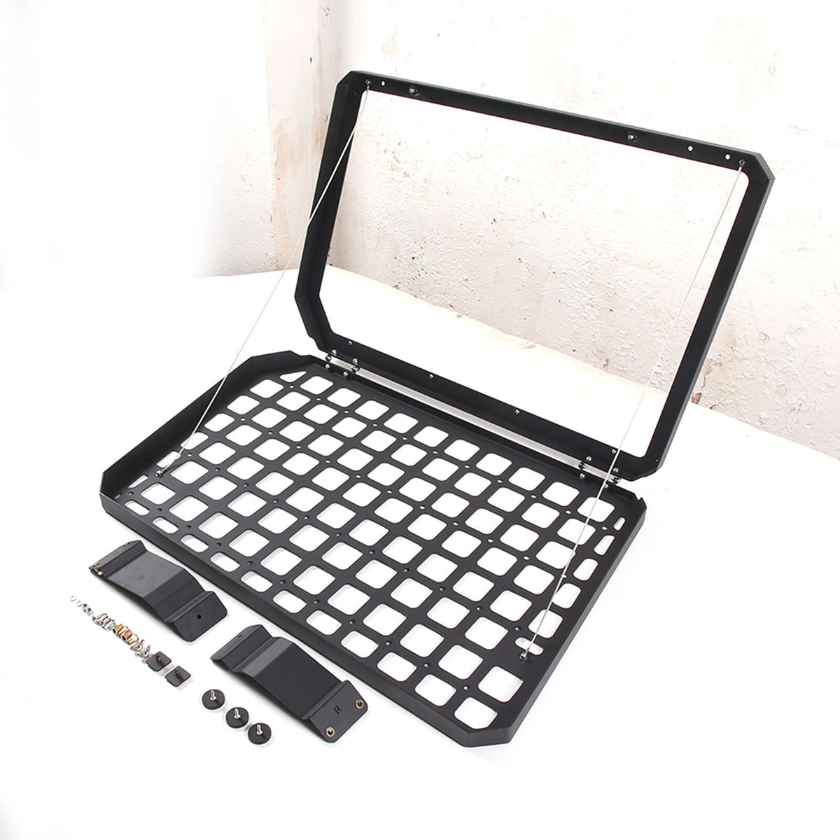 Rear Window Table Armor Protector Cover For Land Rover Discovery4 LR4 L319 04-16 4
