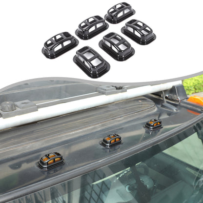 Glossy Piano Black Front Bumper Exterior Trim Cover Set For Hummer H2 2003-2009 - Styles 1-5 20