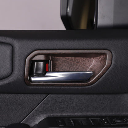 Grain Interior Door Handle Bowl Frame Trim For Toyota Land Cruiser LC250 24+ US 19