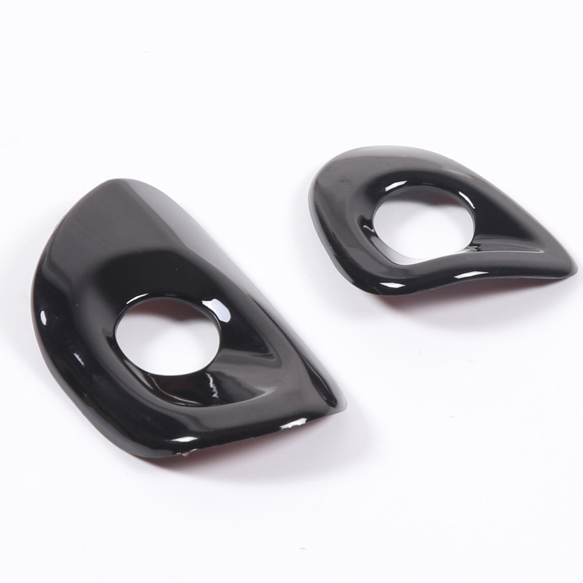 Glossy Black ABS Window Lift Button Trim Frame Cover Set For Corvette C6 2005-13 5