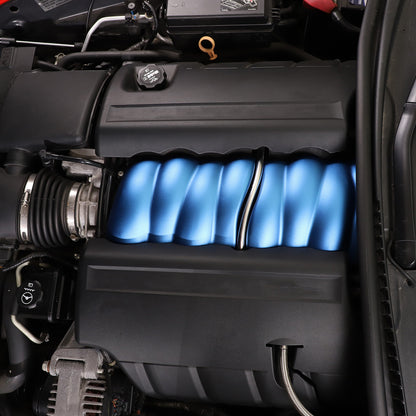 Blue Aluminum Alloy Intake Manifold Cover Engine Part For Corvette C6 2005-2013 17