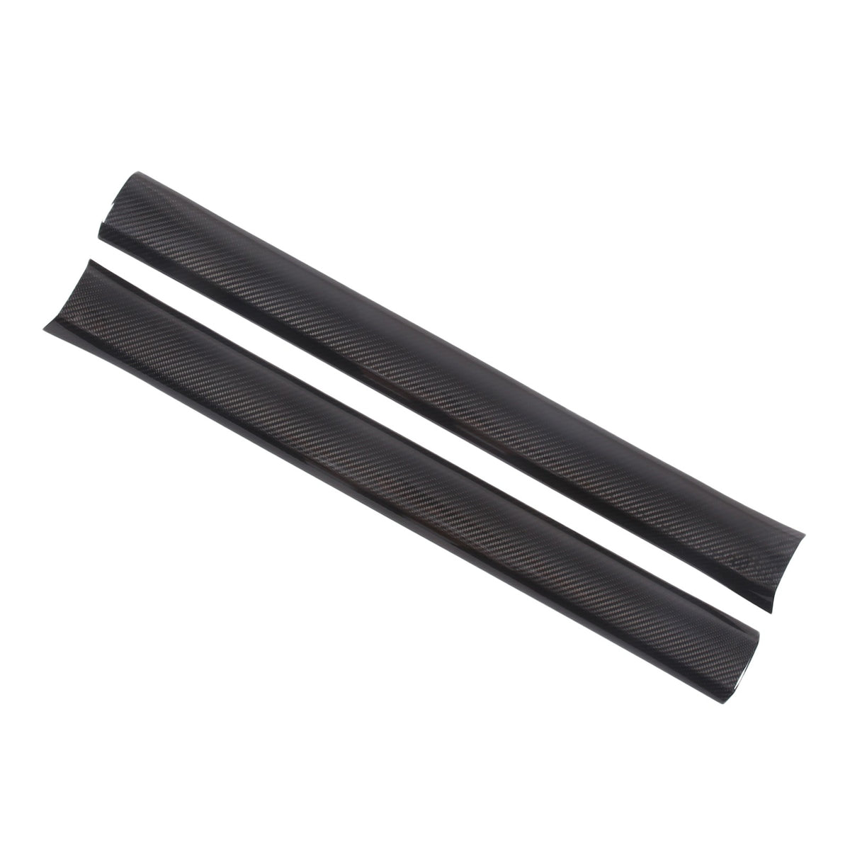 Real Carbon Fiber Built In Scuff Door Sill Bar Plate For Corvette C6 2005-2013 18