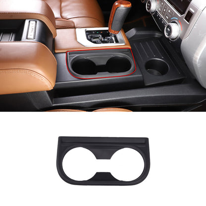 Matte Black Full Interior Center Console Trim Cover Set For Toyota Tundra 14-21 3