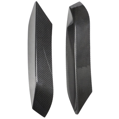 Real Carbon Fiber Front Bumper Upper Trim For BMW M3/M4 F80/F82 2015-2019 9