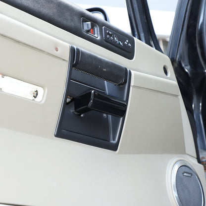 Glossy Piano Black ABS Interior Door Handle Trim For Hummer H2 2003-2007 US 5