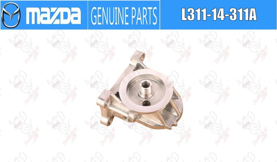 Mazda OEM Engine Oil Filter Housing Assembly L311-14-311A for Mazda3 5 CX-7 1