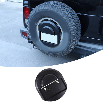 Matte Balck Rear License Plate Bracket Spare Tire Carrier For Hummer H2 03-09 16