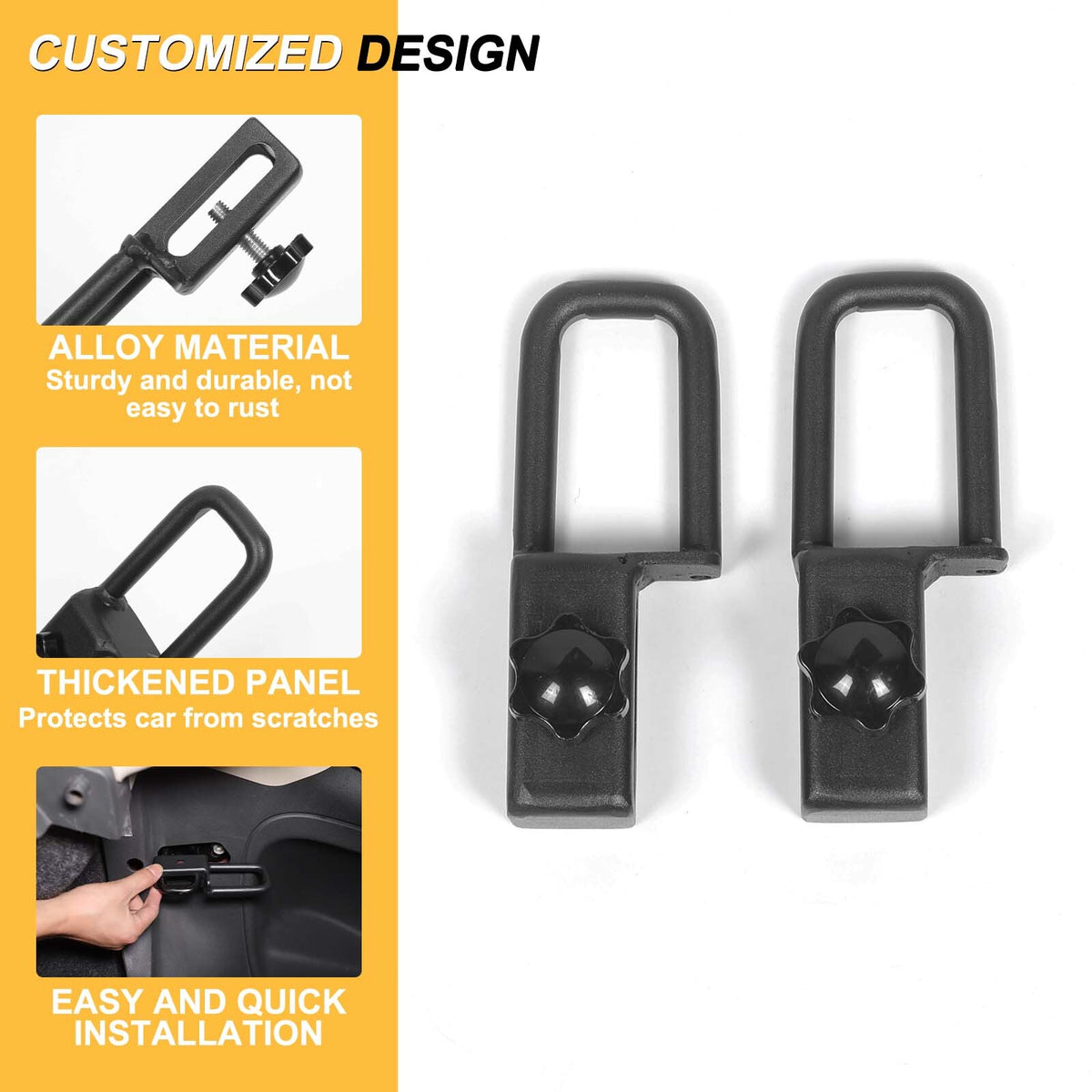 Steel Rear Seat Backrest Adjustment Upright Bracket Trim For Fiat 500 2007-15 5