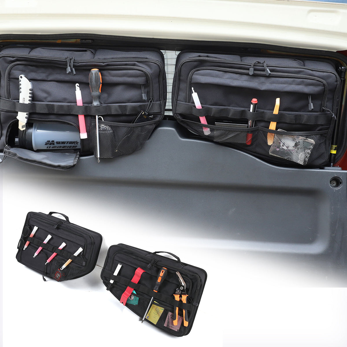 Tailgate Rear Door Cargo Trunk Storage Bag Organizer For Toyota FJ Cruiser 07-21 10