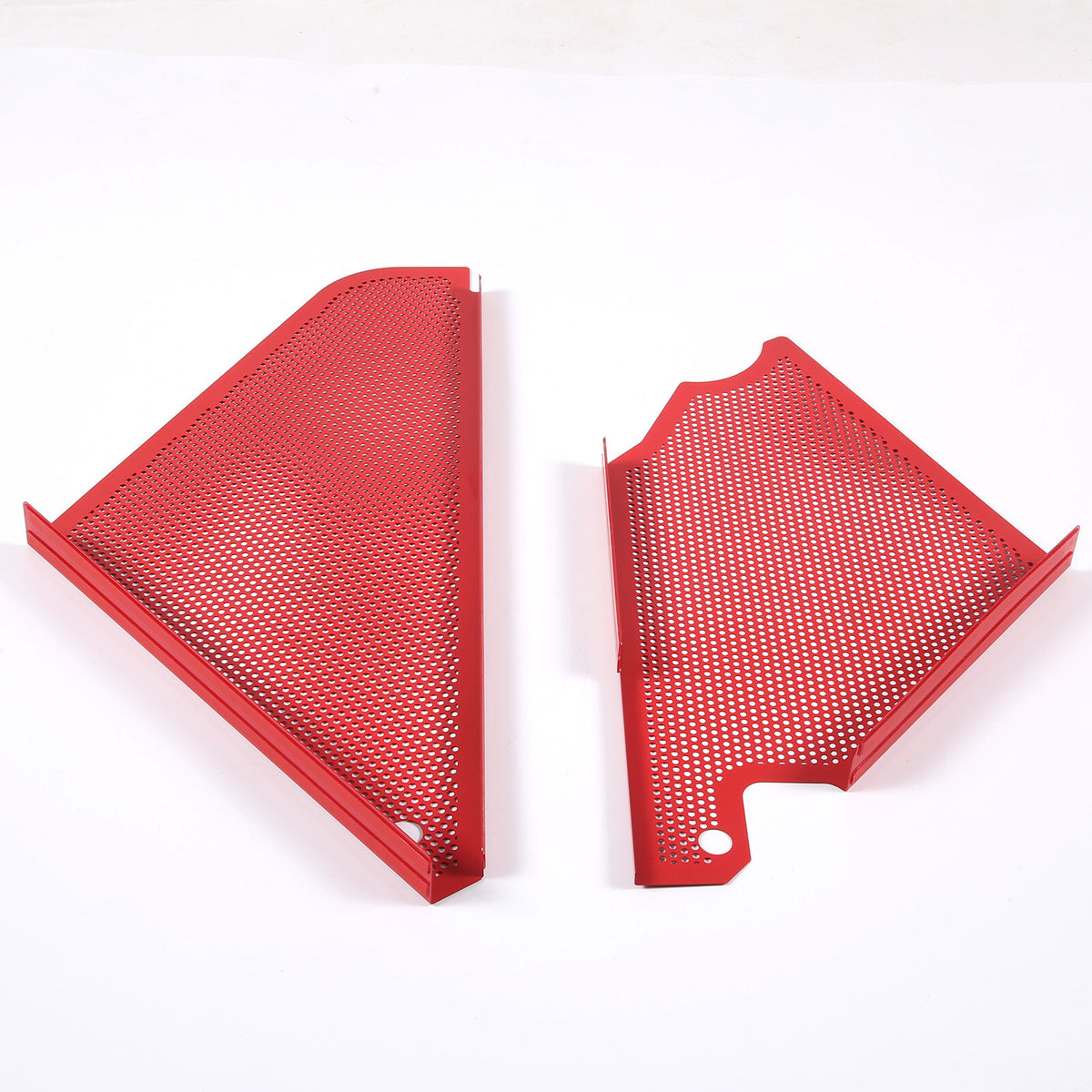 Red Steel Engine Hood Compartment Panel Trim Cover Set For Corvette C8 Z06 20-26 3