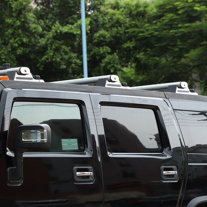 Chrome Steel Exterior Rocker Panel Trim Hood Deck Vent Set For Hummer H2 03-09 63