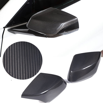 Real Carbon Fiber Full Exterior Set Decor Cover Trim Kit For Corvette C8 2020-26 4