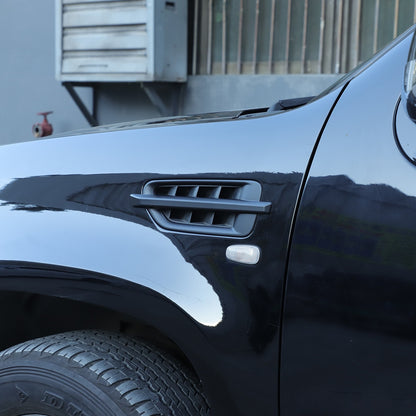 ABS Matte Black Side Air Fender Vent Trim For Cadillac Escalade 2007-2014 US 22