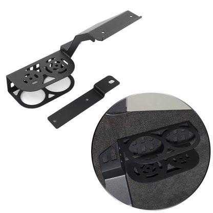 Black Aluminum Passenger Side Seat Cup Holder Bracket For Hummer H2 2003-2009 20