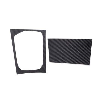 Carbon Fiber Inner Gear Shift Panel Cover TrimFor BMW 8 Series G14 15 16 19-22 9