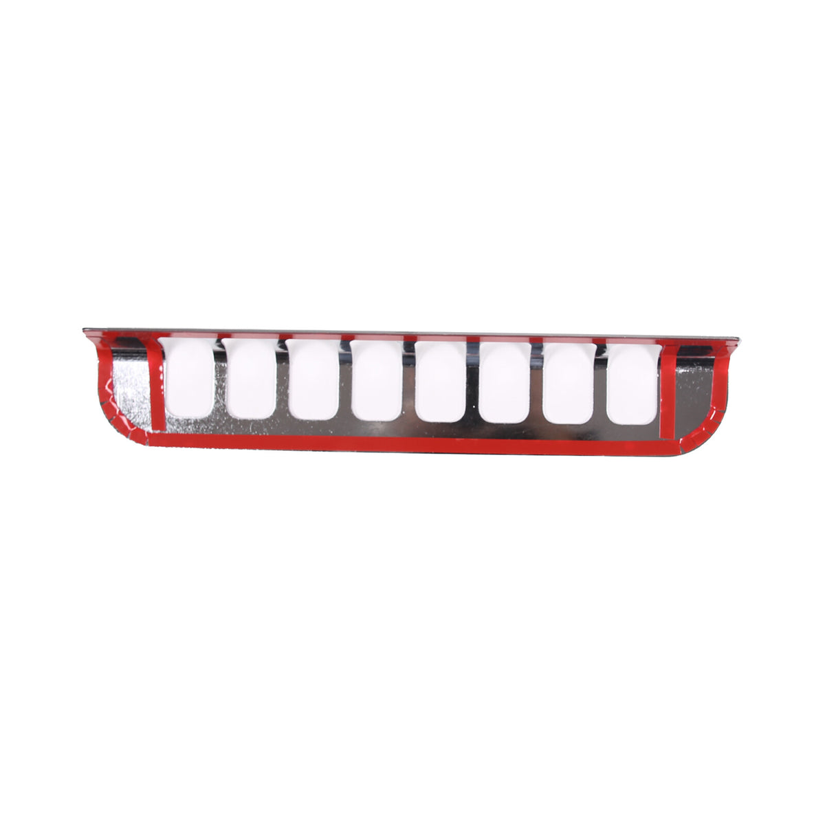 Silver Alloy 3rd High Mount Brake Light Trim Cover For Hummer H2 2003-2009 US 12