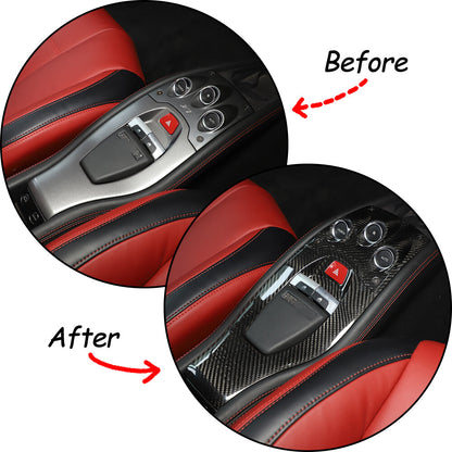 Real Carbon Fiber Car Interior Kit Cover Trim Set For Ferrari 458 2011-2016 8