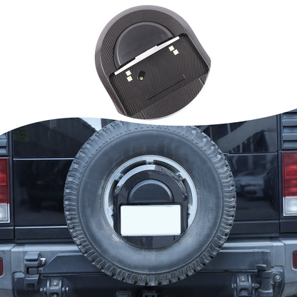 Carbon Spare Tire License Plate Bracket OE:25782333 For Hummer H2 2003-2009 2