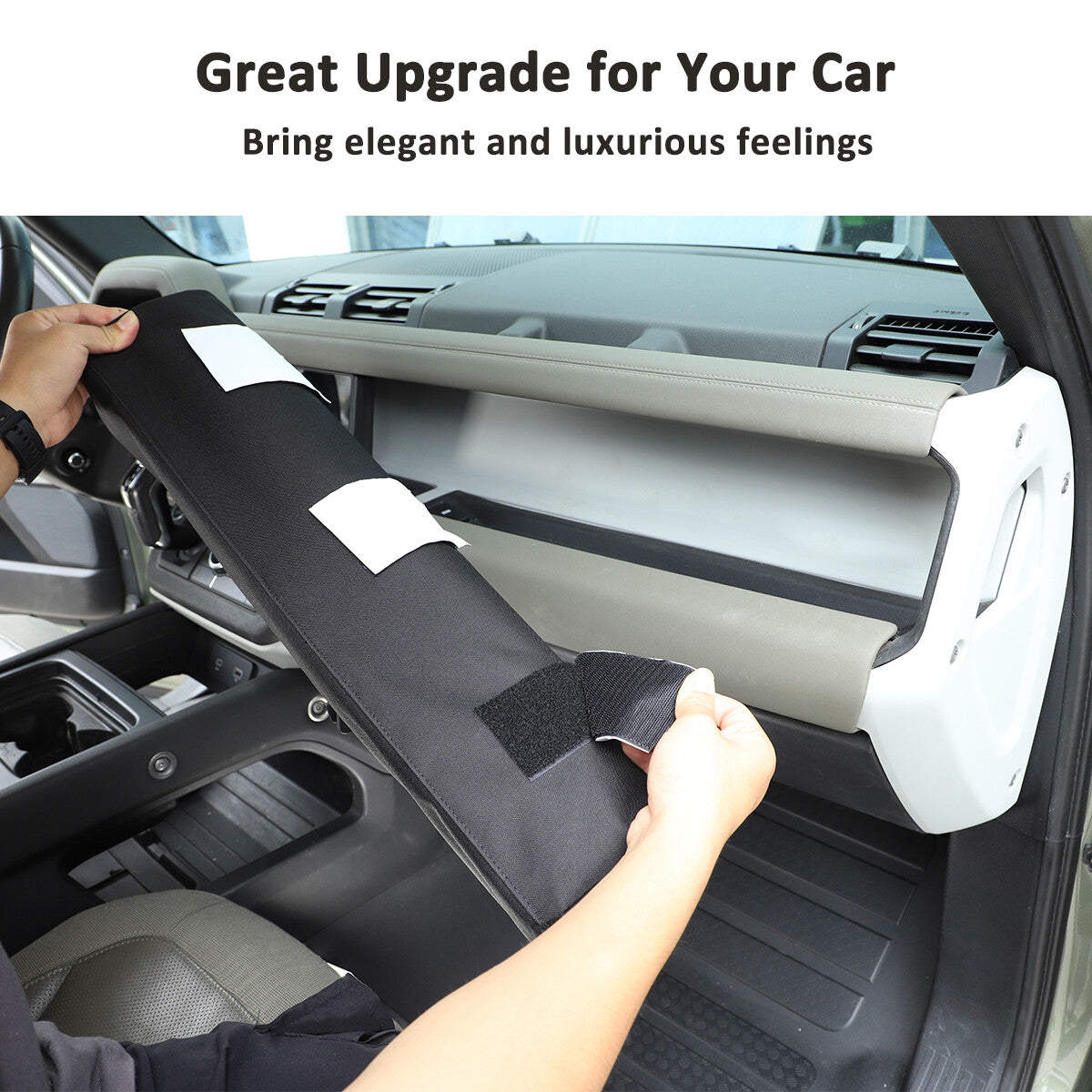 Passenger Side Dashboard Storage Bag Tray For Land Rover Defender L663 2020+ 4