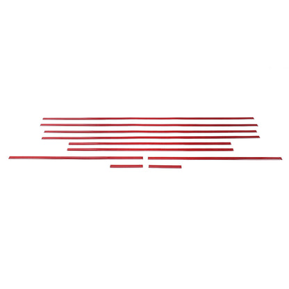 Red Cabon Body Side Door Moulding Sticker For Benz G Class W463 G500/55/63 07-18 19