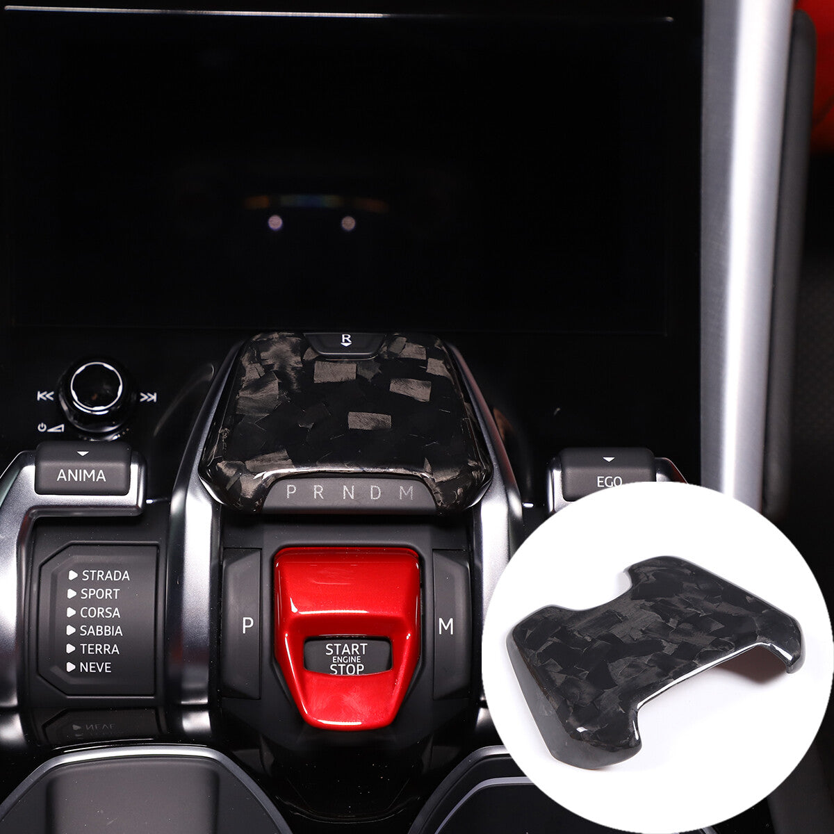 34 Styles Forged Real Carbon fiber Interior Trim Kit For Lamborghini URUS 18-23 - Variants 11-15 2