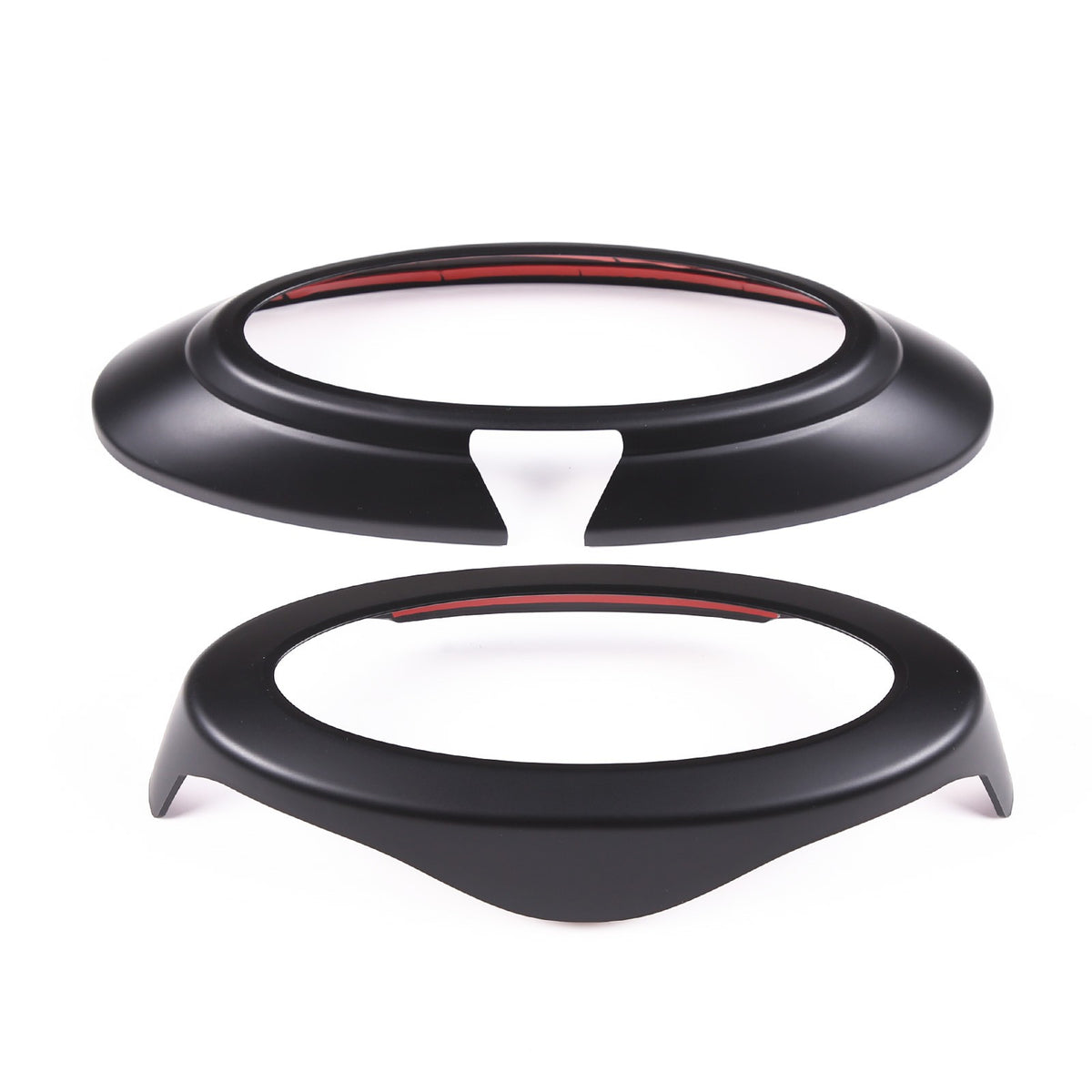 Matte Black Front Bumper Grille Cover +Logo Ring For For Ford Maverick 2022 US 22