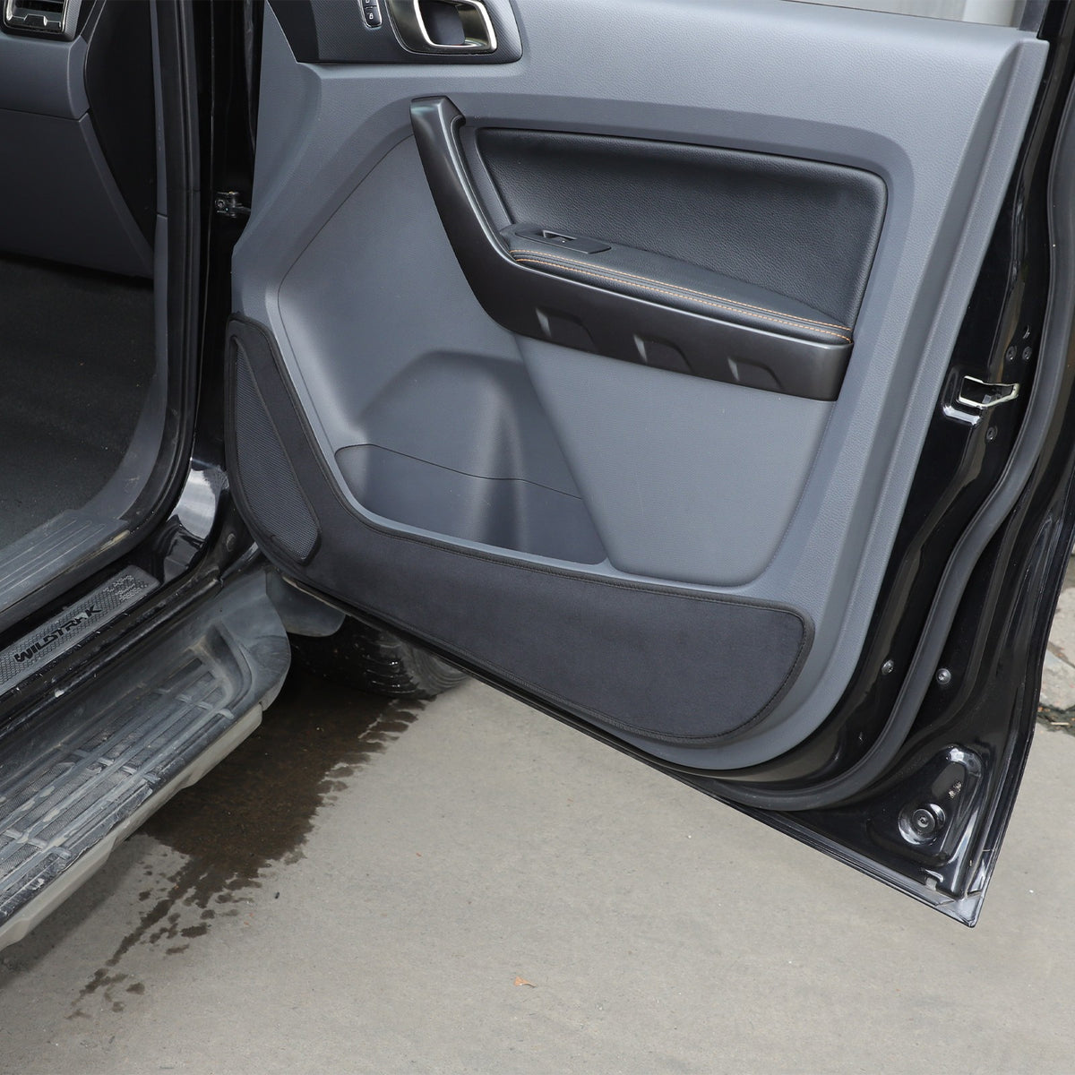 Door Side Anti-Kick Anti-Dirty Guard Cover Trim For Ford Ranger T7 T8 2015-2021 12