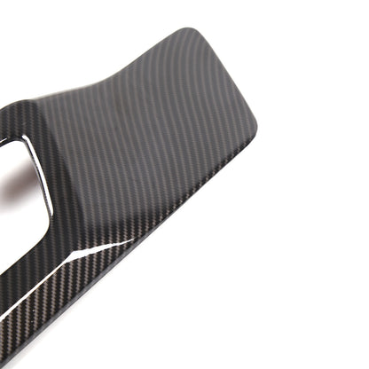 ABS Carbon Fiber Inner Door Handle Panel Frame Trim For Toyota Tundra 2022-23 US 10