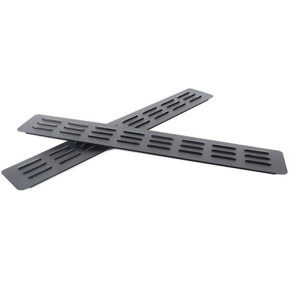 Alloy Rear Row Rear Window Louver Shutter Trim For Toyota Sienna XSE 2021+ 7